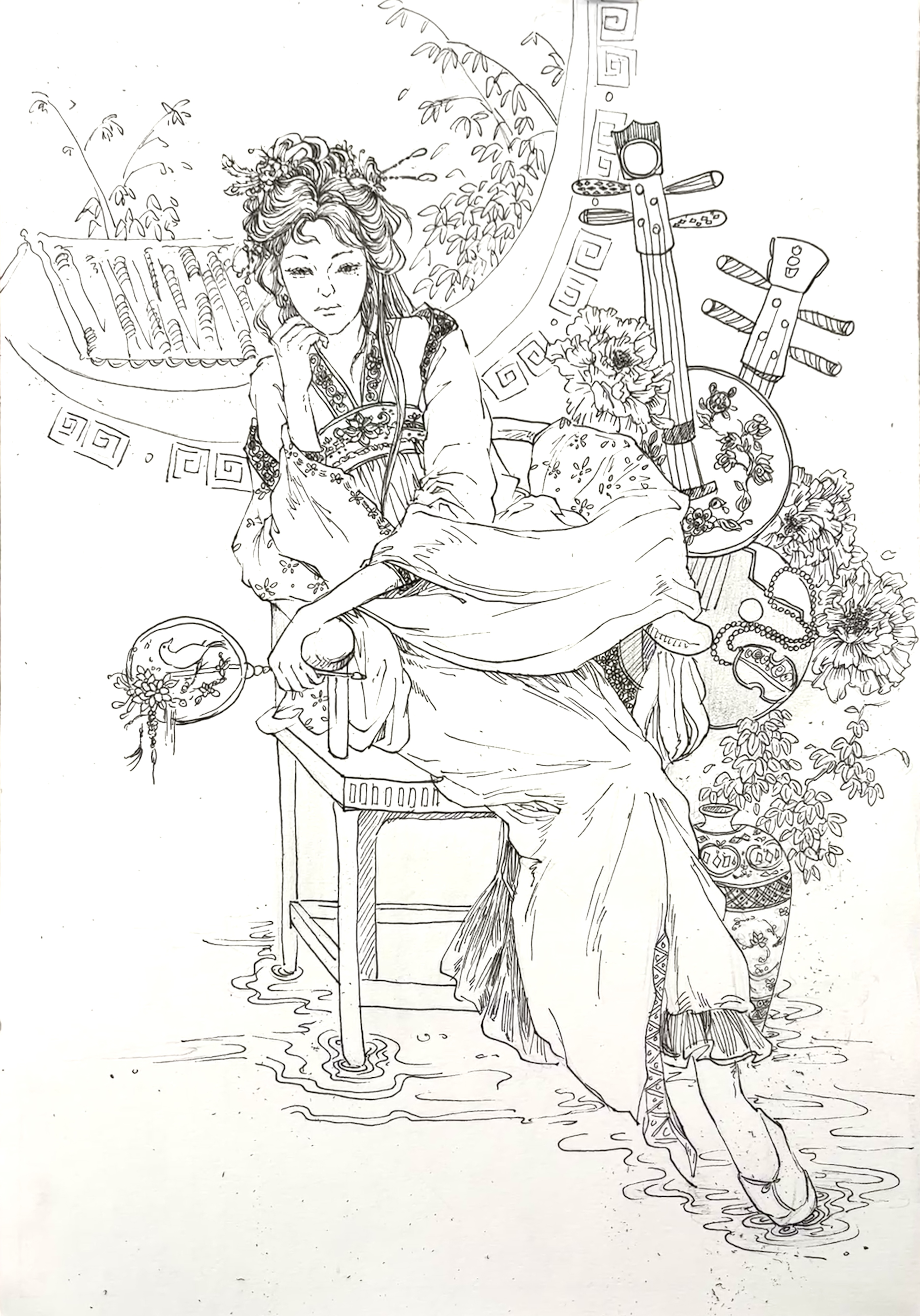 古风人物动态捕捉